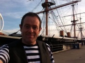 Charlie Performs Close Up Magician Onboard Hms Warrior
