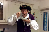 Charlie The Pirate Gets Ready For A Busy Day Of Magic Shows